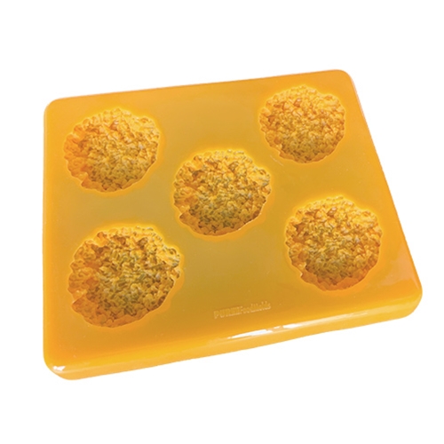 Puree Food Molds Silicone Rubber Broccoli and Cauliflower Mold - 11 1/4L x  9 1/2W x 1H